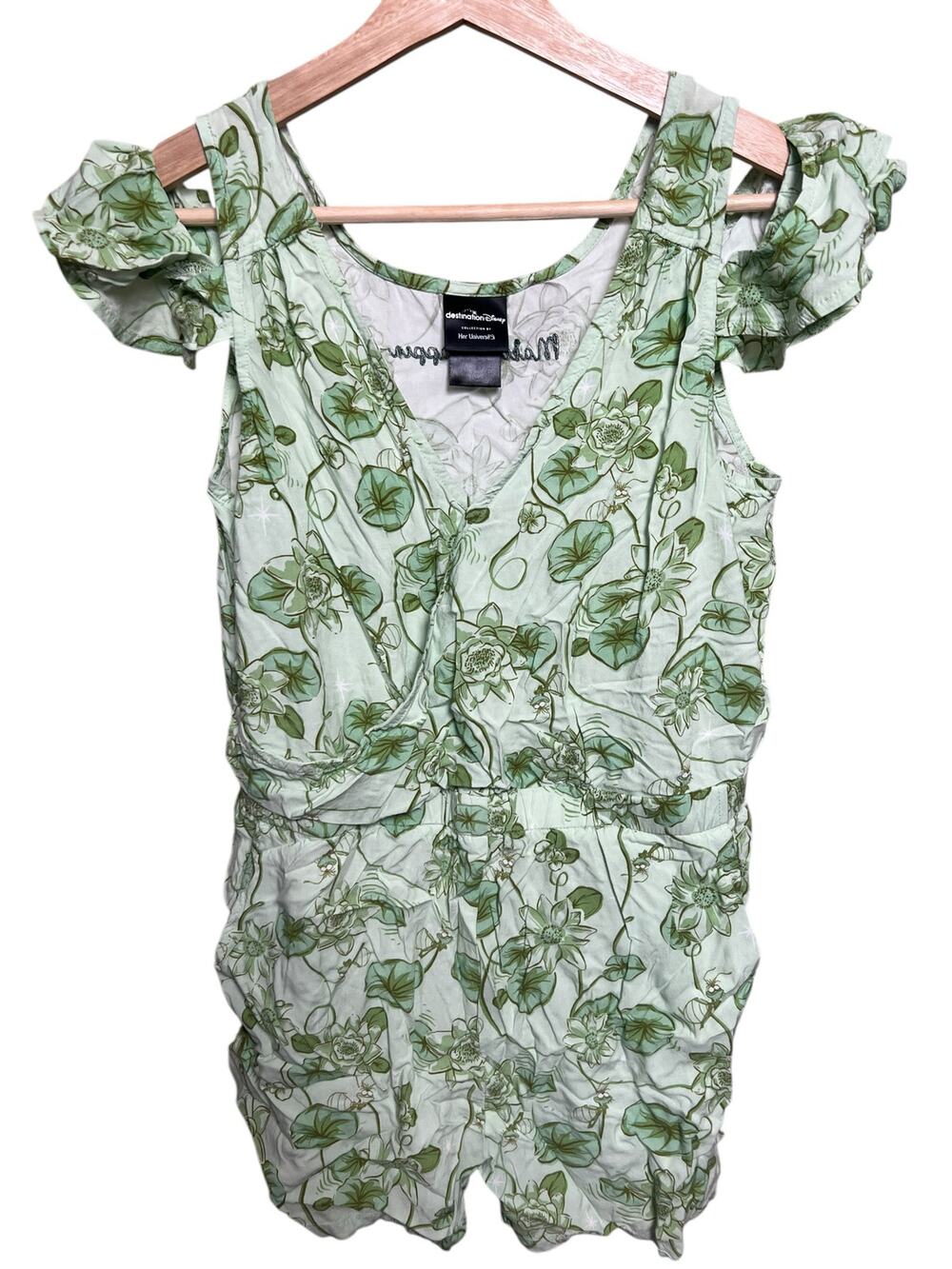 Disney Her Universe Romper Medium Water Lily Print
